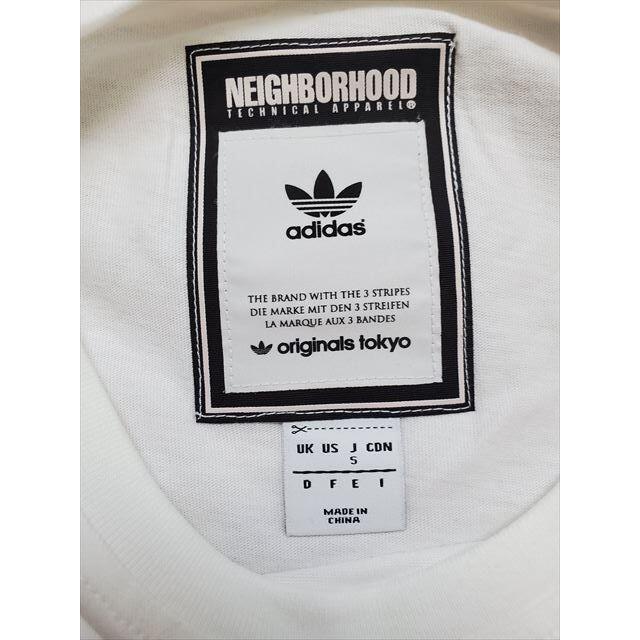 NEIGHBORHOOD(ネイバーフッド)のadidas×NEIGHBORHOOD   コラボTEE　Sサイズ メンズのトップス(Tシャツ/カットソー(半袖/袖なし))の商品写真