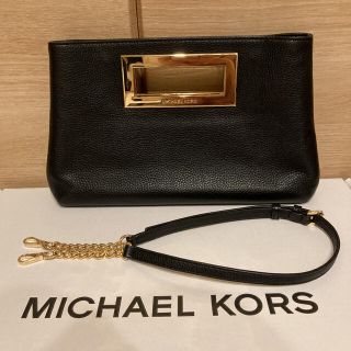 マイケルコース(Michael Kors)のragtag様専用　マイケルコース　ショルダーバック　黒(クラッチバッグ)