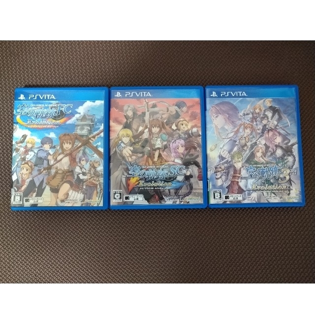 軌跡シリーズ4点セット   psvita