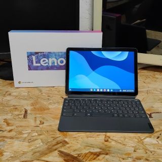 レノボ(Lenovo)のlenovo ideapad duet chromebook 128gb(タブレット)