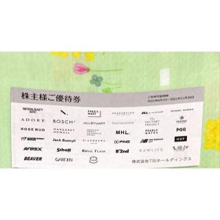 TSI １冊　期限11/30　株主優待　冊子一式　欠品無し　ミニレター発送(ショッピング)