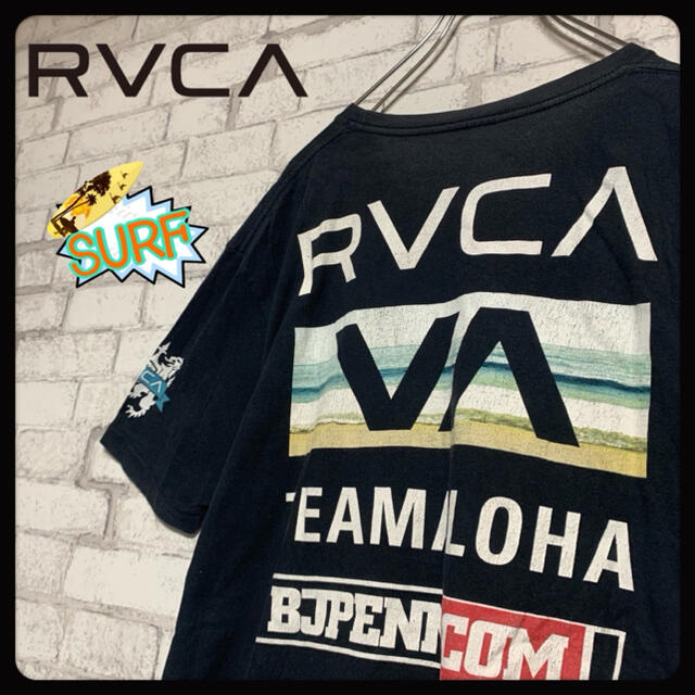 RVCA(ルーカ)の【レアグラフィック】RVCA ルーカ/Tシャツ BJ.ペン コラボ 希少 メンズのトップス(Tシャツ/カットソー(半袖/袖なし))の商品写真