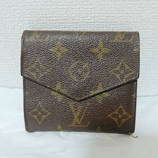 ルイヴィトン(LOUIS VUITTON)のルイヴィトン モノグラム Wホック 折り財布(財布)