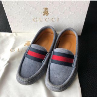 グッチ(Gucci)のGUCCI グッチ チルドレン 美品 モカシン(ローファー)