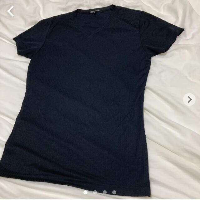 5351 POUR LES HOMMES(ゴーサンゴーイチプールオム)の5351 ブラック　半袖　Tシャツ メンズのトップス(Tシャツ/カットソー(半袖/袖なし))の商品写真