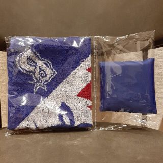 横浜DeNAベイスターズ　エコバッグ&ハンドタオル(記念品/関連グッズ)