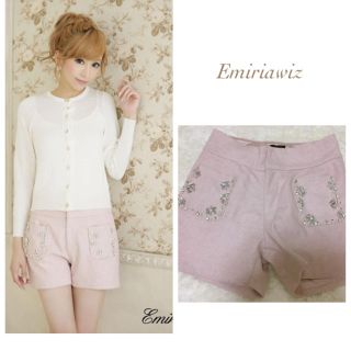 エミリアウィズ(EmiriaWiz)のビジューポケットパンツ♡(ショートパンツ)