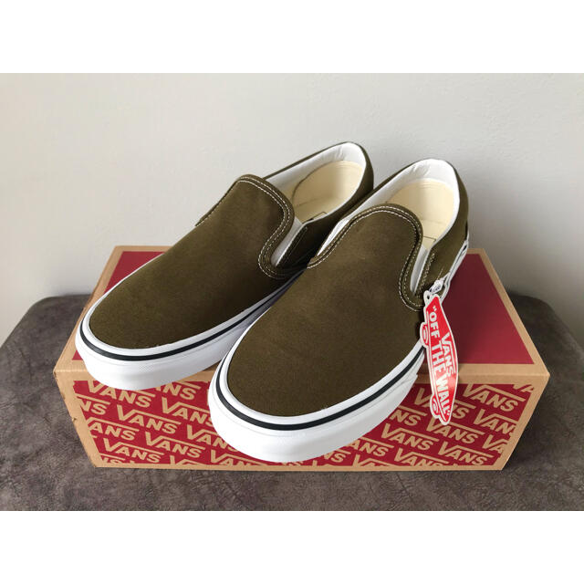 VANS CLASSIC SLIP-ON BEECH / TRUE WHITE