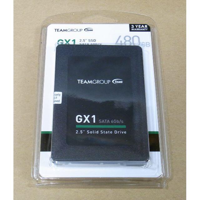 新品 TEAM SSD 480GB 2.5インチ-2