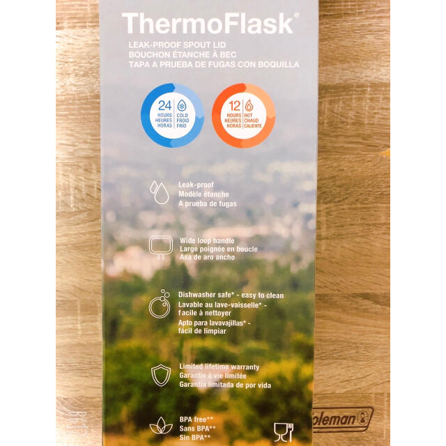 送料込　新品未使用　サーモフラスク　ThermoFlask 保温ボトル 1.2L キッズ/ベビー/マタニティの授乳/お食事用品(水筒)の商品写真