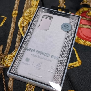 ファーウェイ(HUAWEI)のOnePlus 9 Pro ニルキン フロステッド加工 ホワイト 高品質ケース(スマートフォン本体)