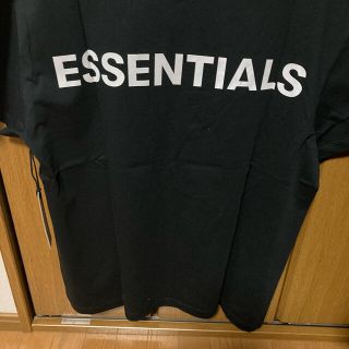 エッセンシャル(Essential)のエッセンシャルズメンズtシャツmサイズ黒(Tシャツ/カットソー(半袖/袖なし))