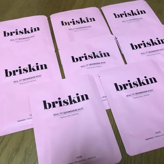 briskin ブリスキン　シートマスク8枚(パック/フェイスマスク)