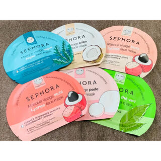 セフォラ(Sephora)のSEPHORA フェイスマスク　6枚(パック/フェイスマスク)
