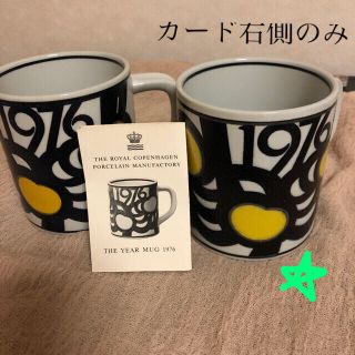 ROYAL COPENHAGEN - ロイヤルコペンハーゲン イヤーマグ 1976 年☆L ...