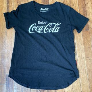 ジーユー(GU)のコカコーラロゴ Tシャツ(Tシャツ/カットソー(七分/長袖))