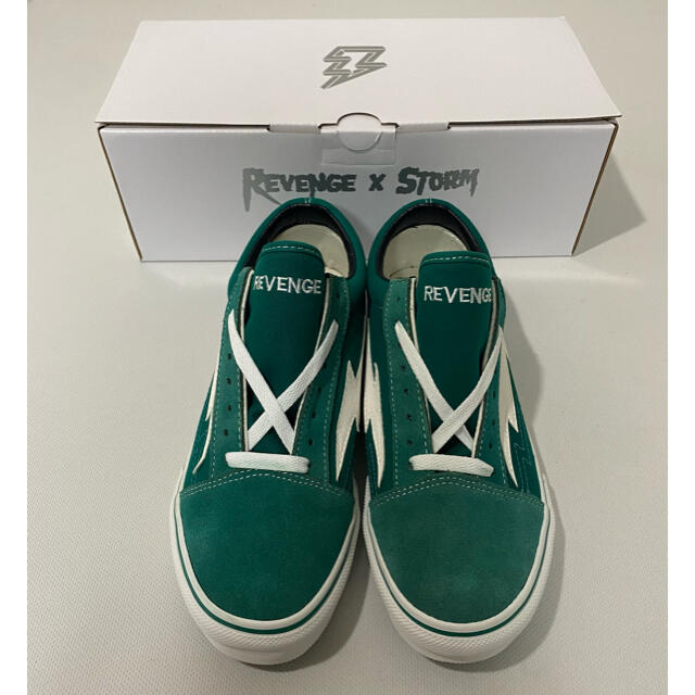新品 本物 REVENGE STORM 26cm 緑色　リベンジストーム　箱付き メンズの靴/シューズ(スニーカー)の商品写真