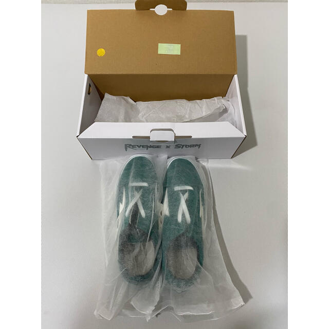 新品 本物 REVENGE STORM 26cm 緑色　リベンジストーム　箱付き メンズの靴/シューズ(スニーカー)の商品写真