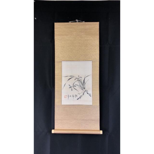 掛軸花卉圖10
