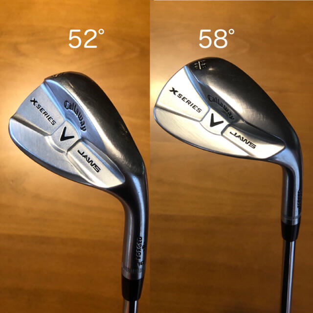 ゴルフ Callaway X FORGED ウェッジ 52° 58°