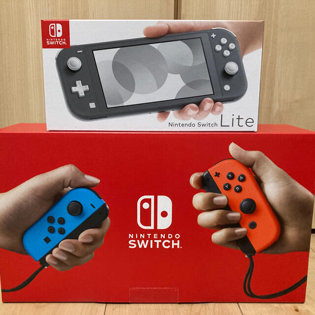 Nintendo Switch - Nintendo Switch&Switch Liteグレー セット 新品未使用
