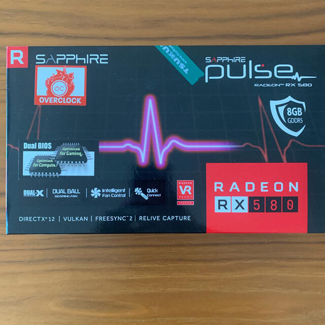 Radeon rx580 8G sapphire