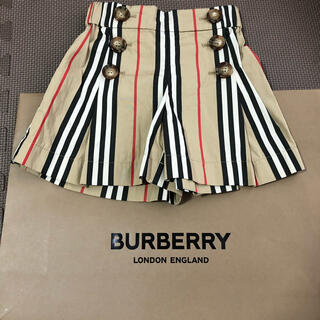 バーバリー(BURBERRY)のバーバリー4Y104キュロットスカート(スカート)