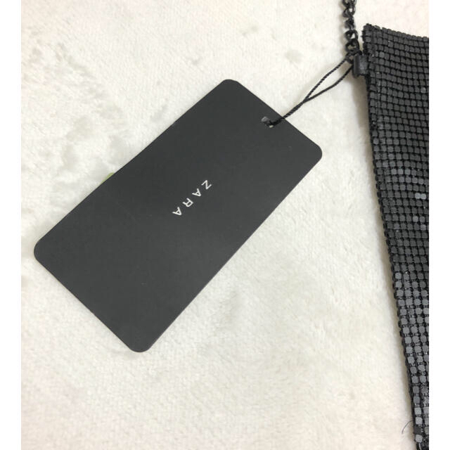 ZARA(ザラ)の匿名配送　新品　ZARA   全面　つや消しメタルスパンコール　ショルダーバック レディースのバッグ(ショルダーバッグ)の商品写真