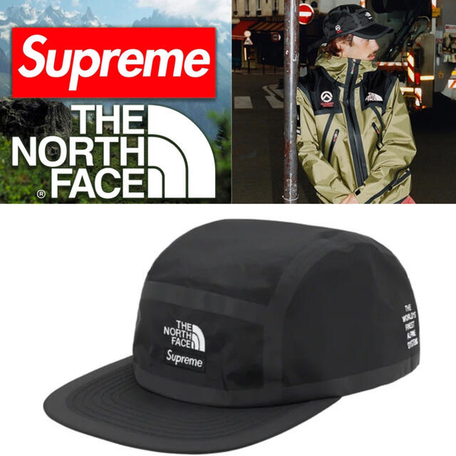 Supreme The North Face Camp Cap Blackメンズ