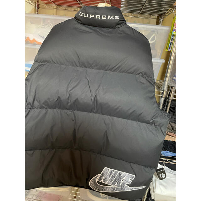 Supreme(シュプリーム)のSupreme Nike Jacket Black XL メンズのジャケット/アウター(ダウンジャケット)の商品写真