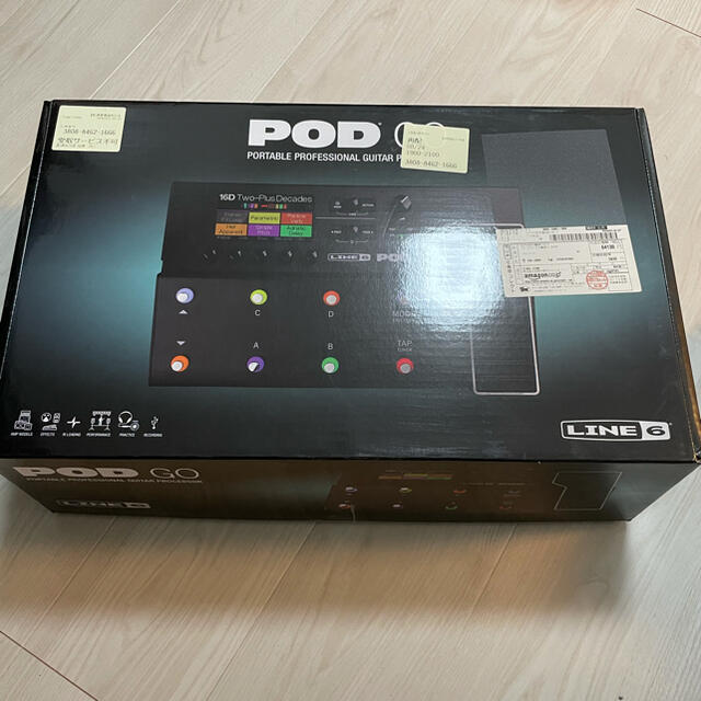 Line6 pod go マルチエフェクター