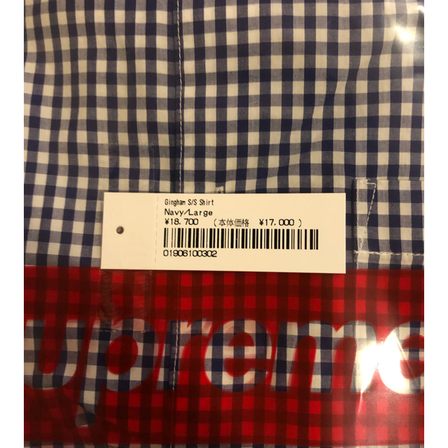 SUPREME シュプリーム  Gingham S/S Shirt シャツ L 4