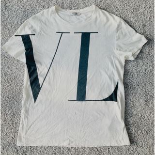 ヴァレンティノ(VALENTINO)のVALENTINO VLTN ビックロゴTシャツ　ホワイト　ヴァレンティノ(Tシャツ/カットソー(半袖/袖なし))