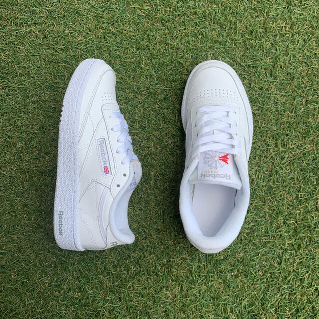 Reebok(リーボック)の美品23 Reebok CLUB C 85 リーボック クラブC85 F888 レディースの靴/シューズ(スニーカー)の商品写真