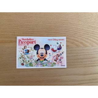 ディズニー(Disney)の【使用済】株主用パスポート(遊園地/テーマパーク)