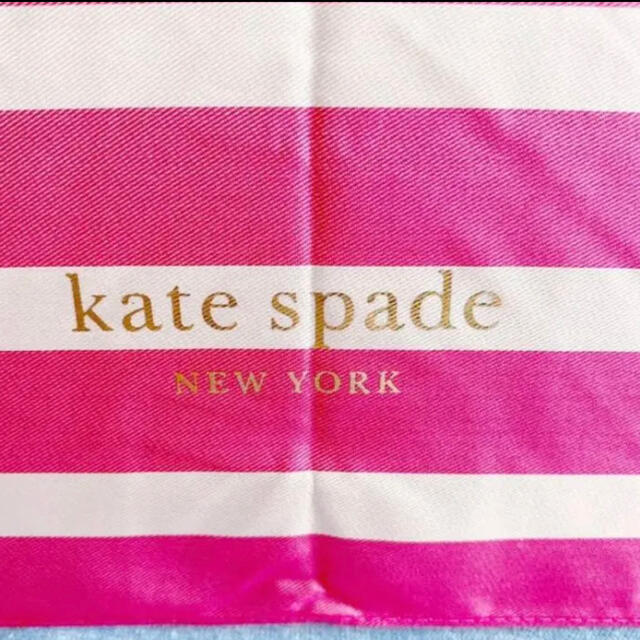 kate spade new york(ケイトスペードニューヨーク)の未使用品　ケイトスペード折りたたみ雨傘　ピンク レディースのファッション小物(傘)の商品写真