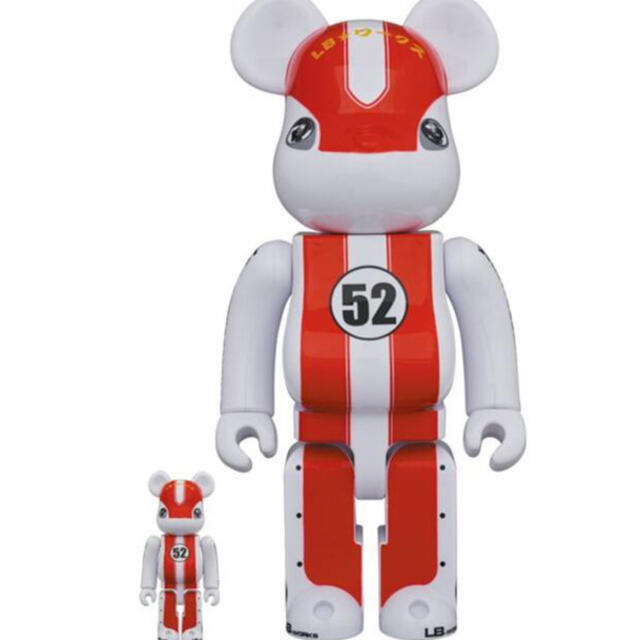 MEDICOM TOY(メディコムトイ)のBE@RBRICK LBWK リバZくん　100%&400% エンタメ/ホビーのフィギュア(その他)の商品写真