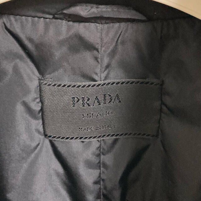 PRADA - 【イタリア製】 PRADA ナイロンコート 黒 ブラック プラダの