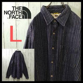 ザノースフェイス(THE NORTH FACE)の【激レア】【人気商品】ノースフェイス series A5チェックシャツ 古着男子(シャツ)