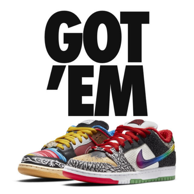 【24.5】NIKE SB DUNK LOW "WHAT THE P-ROD スニーカー
