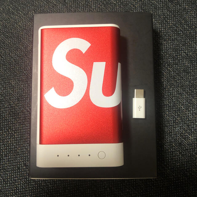 希少！Supreme/mophie encore plus 10k 充電器