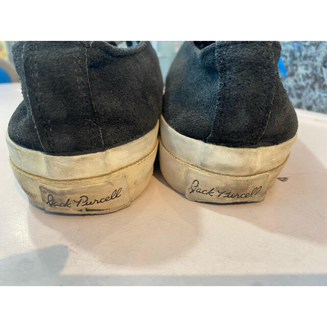 CONVERSE(コンバース)の90s USA製 コンバース ジャックパーセル 黒スエード 26センチ メンズの靴/シューズ(スニーカー)の商品写真
