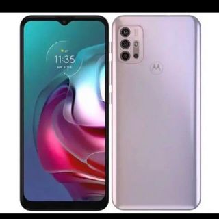 モトローラ(Motorola)の【新品未使用】モトローラ　moto g30 パステルスカイ　SIMフリー　スマホ(スマートフォン本体)