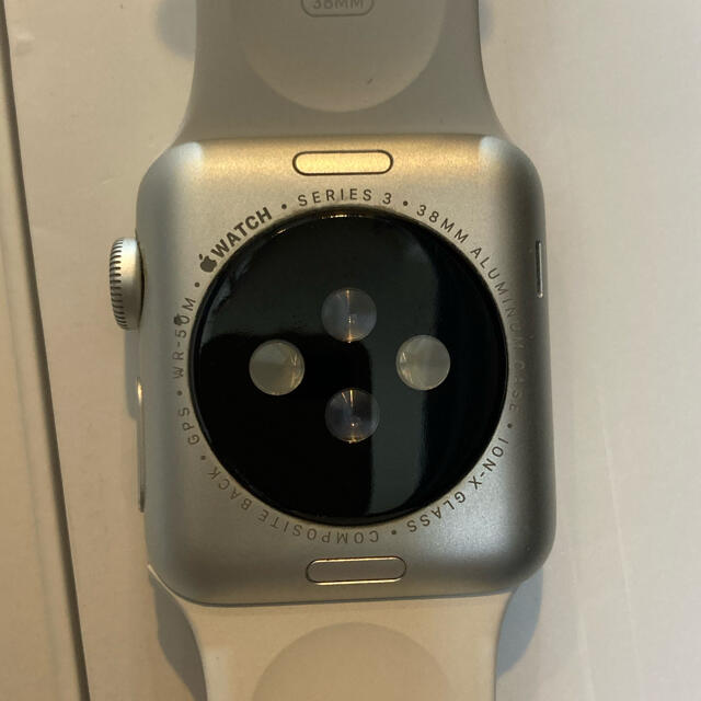 Apple Watch(アップルウォッチ)のApple Watch Series3 GPSモデル 38mm スマホ/家電/カメラのスマホアクセサリー(その他)の商品写真