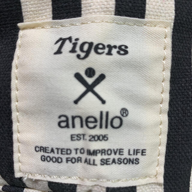 阪神タイガース(ハンシンタイガース)の阪神タイガース Tigers×anello  口金ショルダー　ストライプ レディースのバッグ(ショルダーバッグ)の商品写真