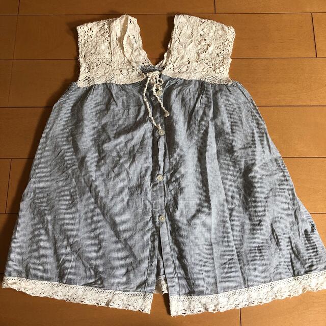 3can4on(サンカンシオン)のワンピース　110cm キッズ/ベビー/マタニティのキッズ服女の子用(90cm~)(ワンピース)の商品写真