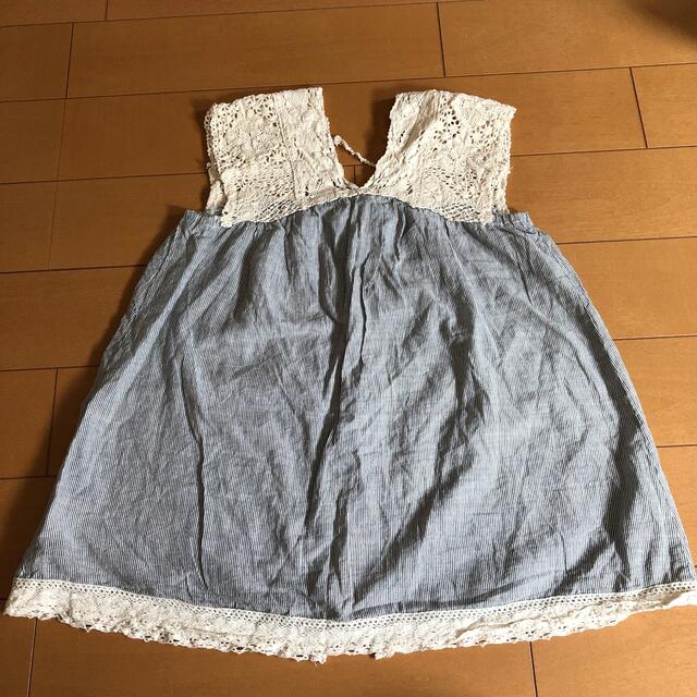 3can4on(サンカンシオン)のワンピース　110cm キッズ/ベビー/マタニティのキッズ服女の子用(90cm~)(ワンピース)の商品写真