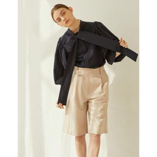 akiki 2019AW ターコイズリブニット