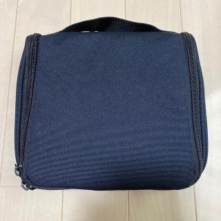 ムジルシリョウヒン(MUJI (無印良品))の無印良品　吊るして使える洗面用具ケース(黒)(旅行用品)