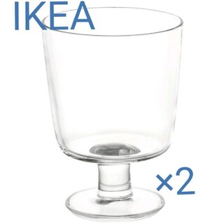 イケア(IKEA)の【新品未使用】IKEA　365+　イケア　ゴブレット　2個セット(グラス/カップ)